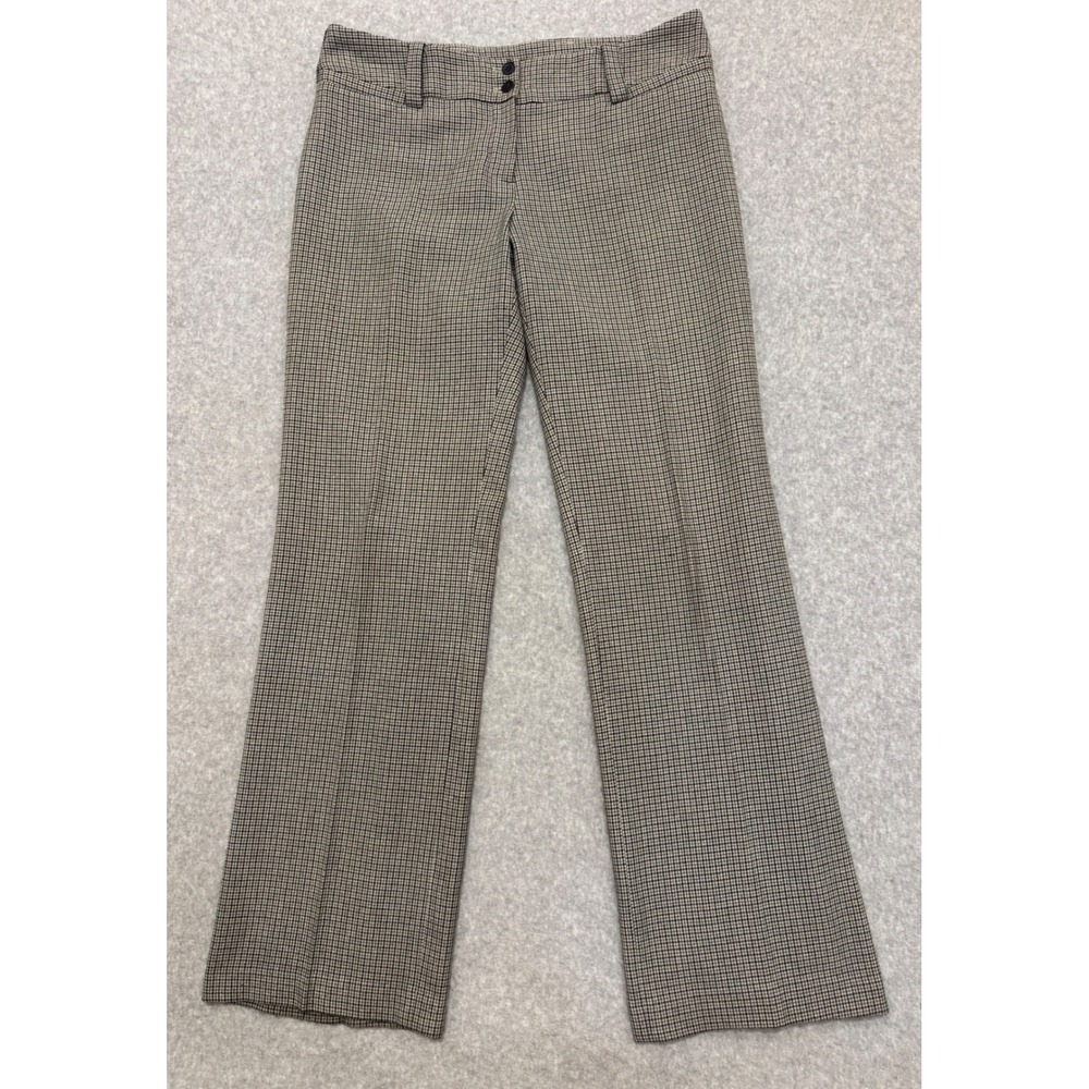 Margaret Frances Womens‎ Houndstooth Dress Pants Size 8 Straight Leg